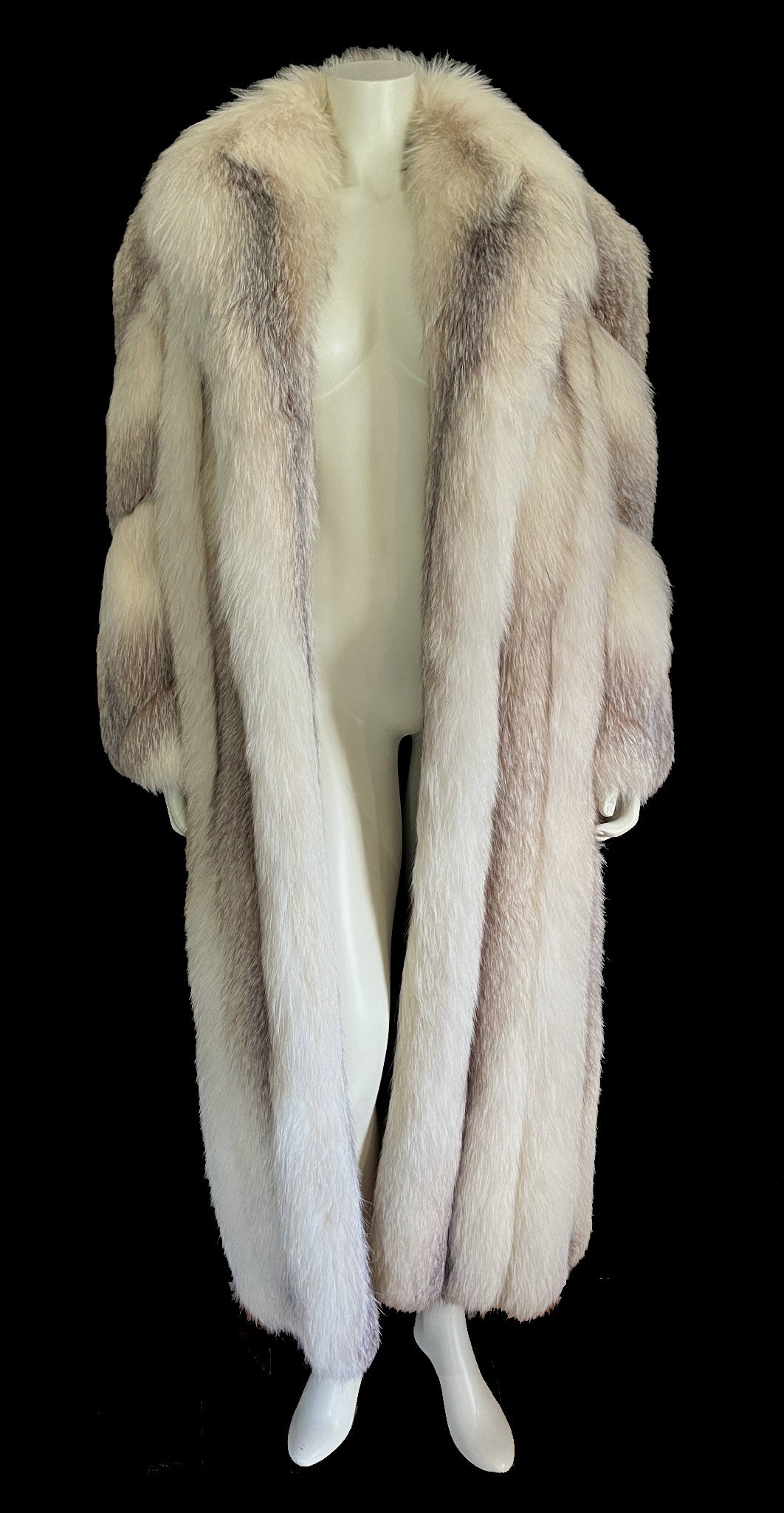 Shadow Golden Island Full-Length Fox Fur Coat
